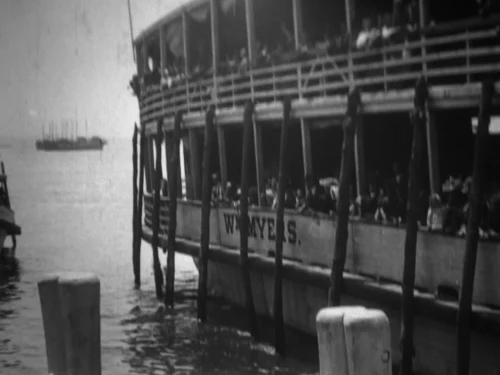 Emigrants [i.e. immigrants] landing at Ellis Island