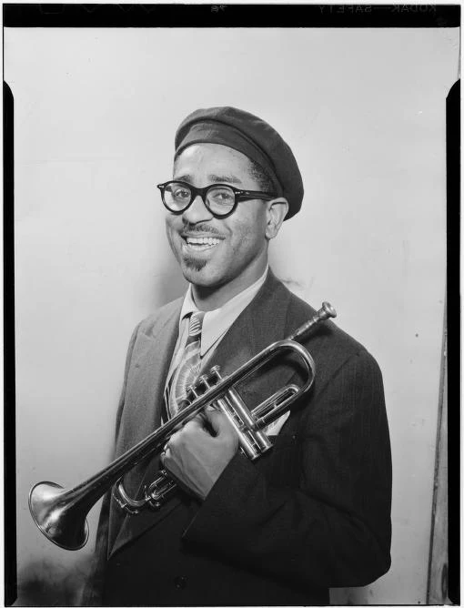 [Portrait of Dizzy Gillespie, New York, N.Y., ca. May 1947]