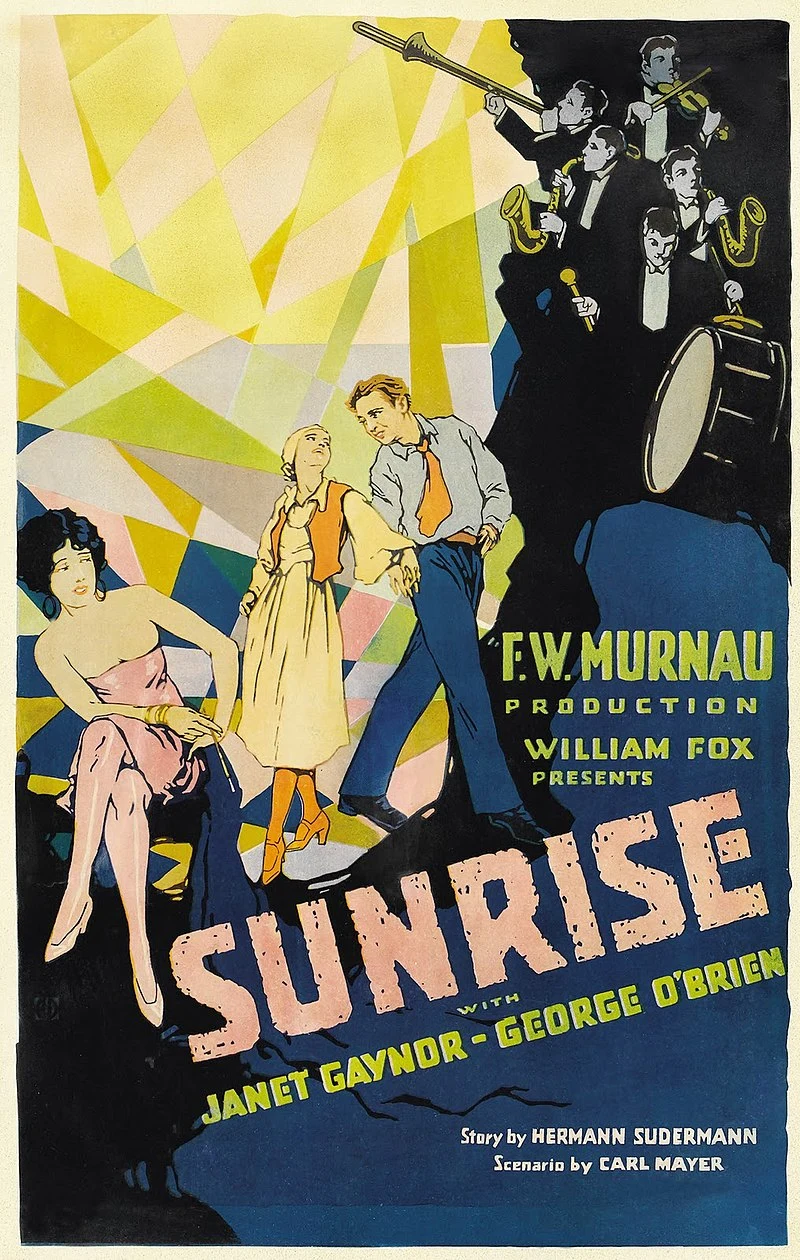 Sunrise: A Song of Two Humans Film Poster (1927)