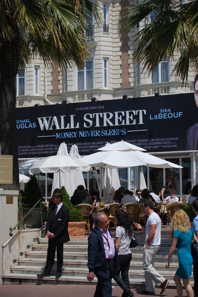 Wall Street 2 Cannes ad