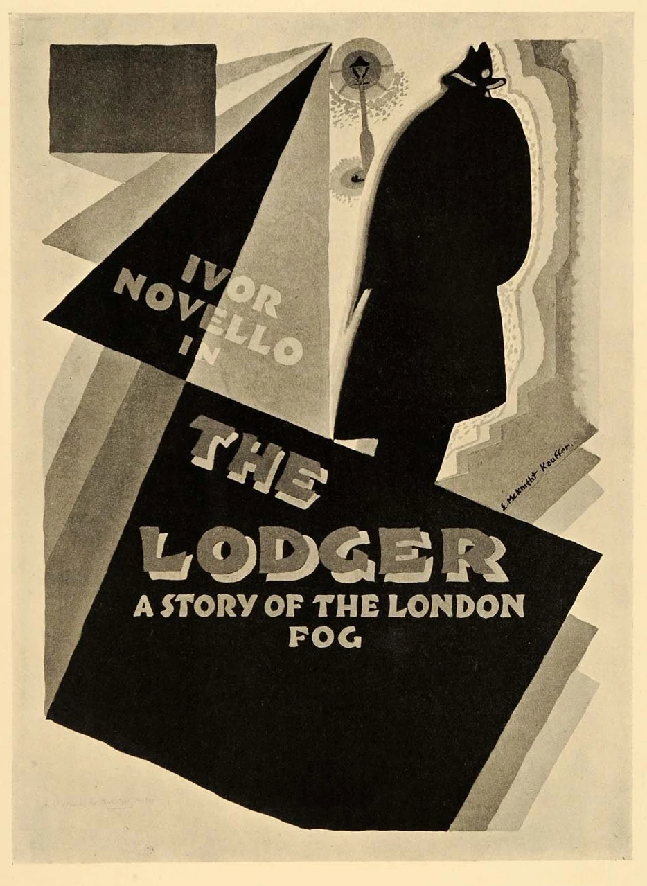The Lodger: A Story of the London Fog Film Poster (UK)