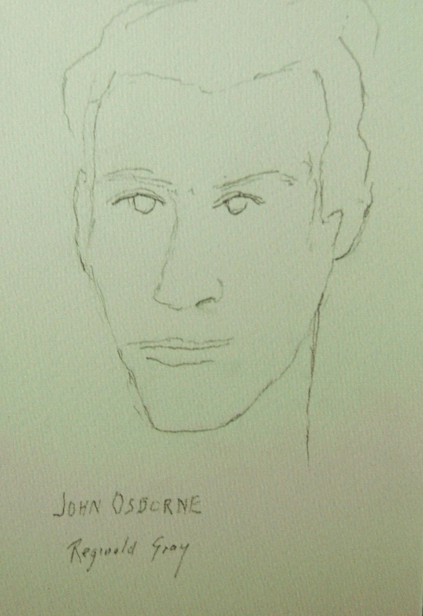 John Osborne by Reginald Gray