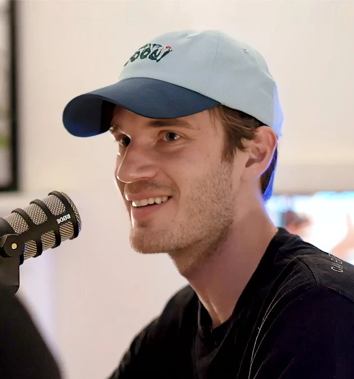 Pewdiepie head shot