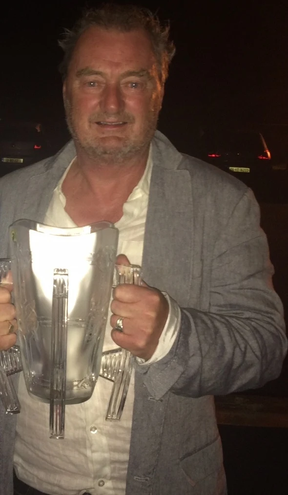 Jon Kenny and Seán Kelly (cropped)