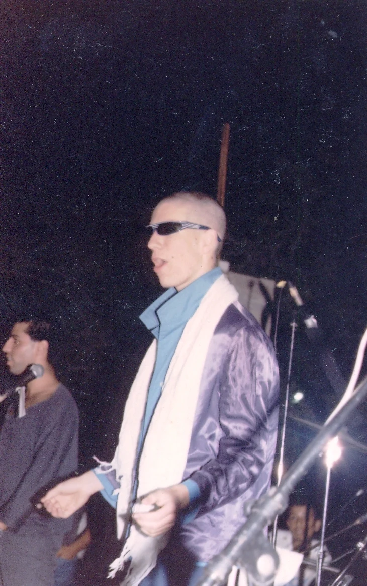 Ishai Adar — Top Hat Carriers concert, 1987 or 1988