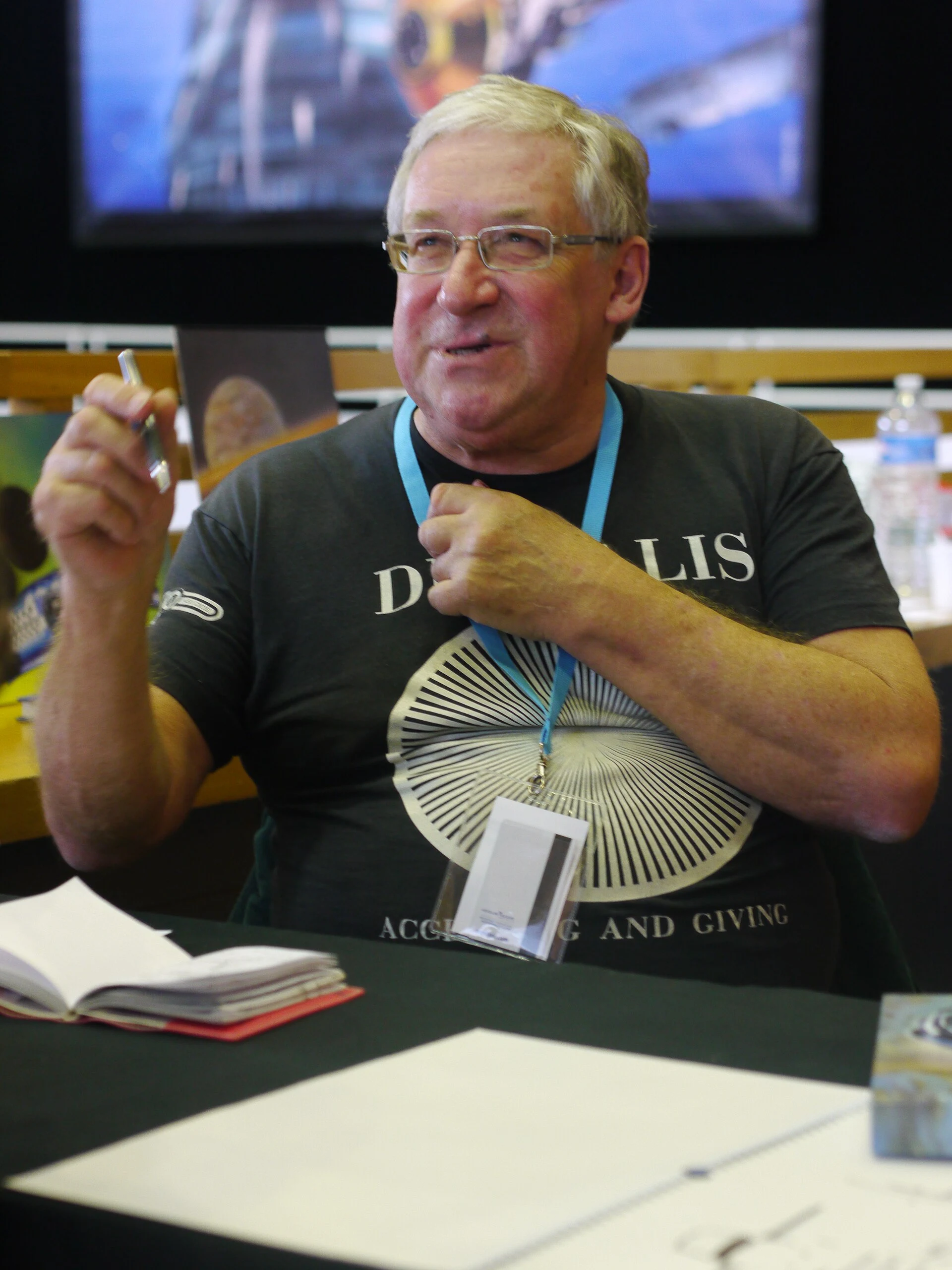 Chris Foss - Utopiales 2014 - P960138