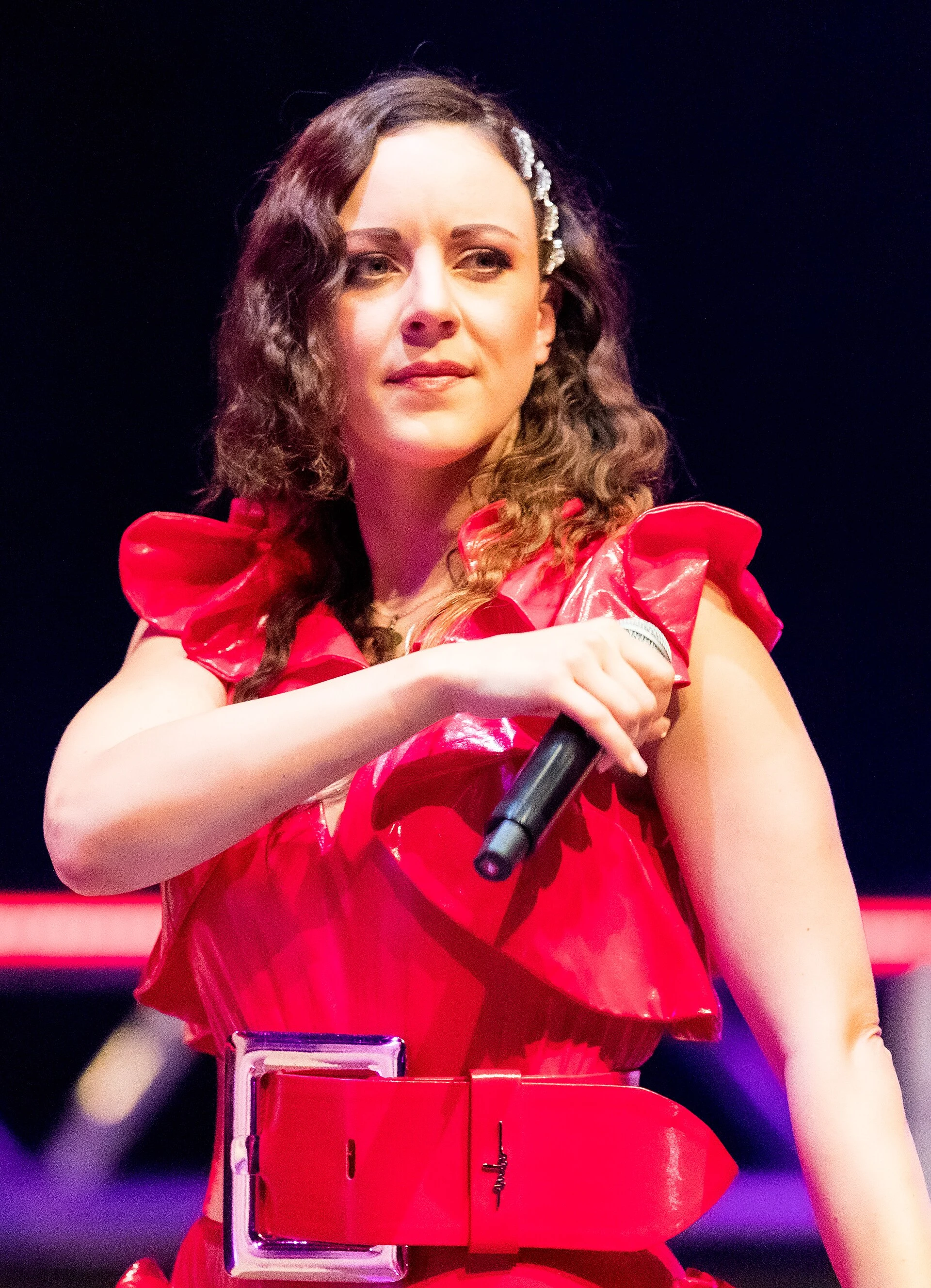 Jasmin Wagner — Blümchen 2019-11-30 Sunshine Live - Die 90er Live on Stage (cropped)