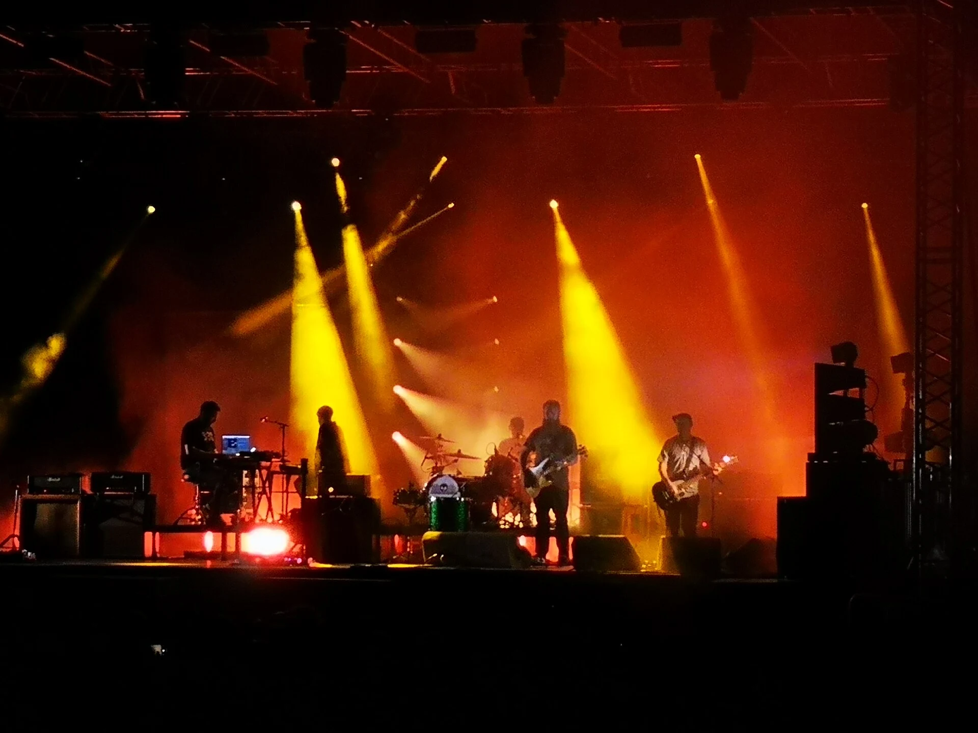 Mogwai live at Castello Visconteo, Pavia - July 11th, 2018