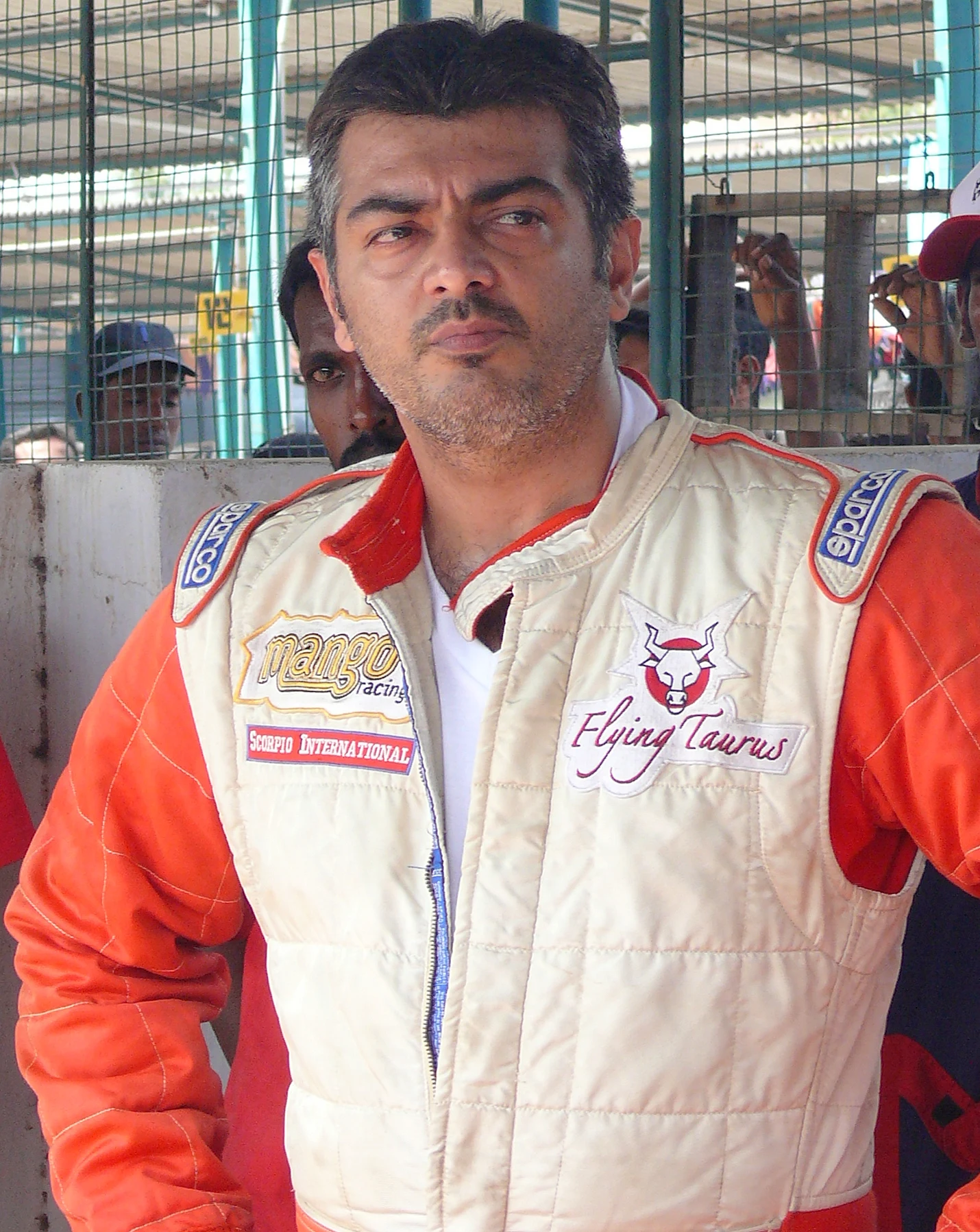 Ajith Kumar at Irungattukottai Race Track